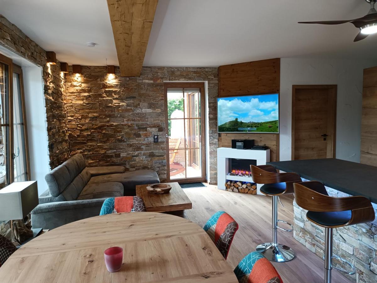 Ferienwohnung Chalet Seenähe Schalkenmehren Exterior foto