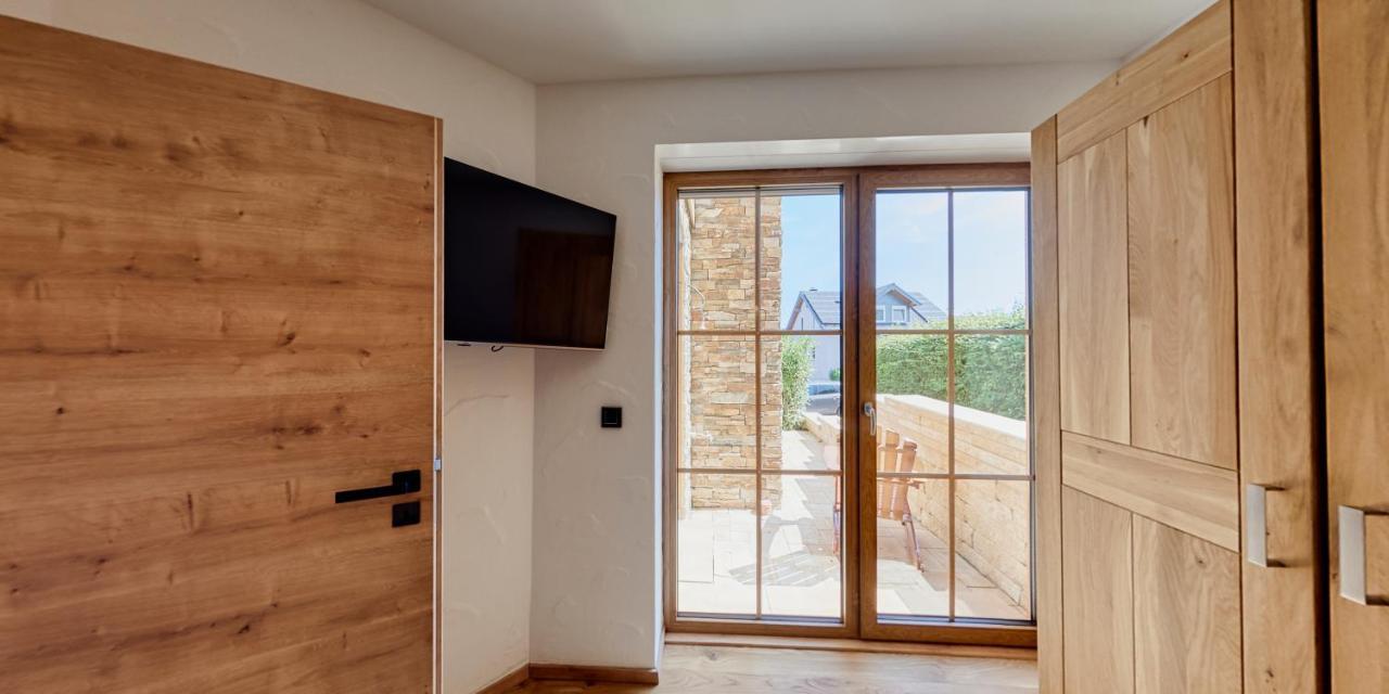 Ferienwohnung Chalet Seenähe Schalkenmehren Exterior foto