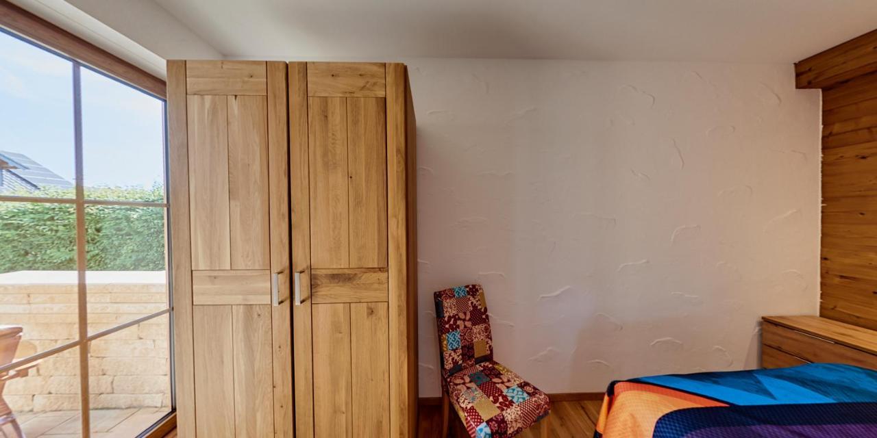 Ferienwohnung Chalet Seenähe Schalkenmehren Exterior foto