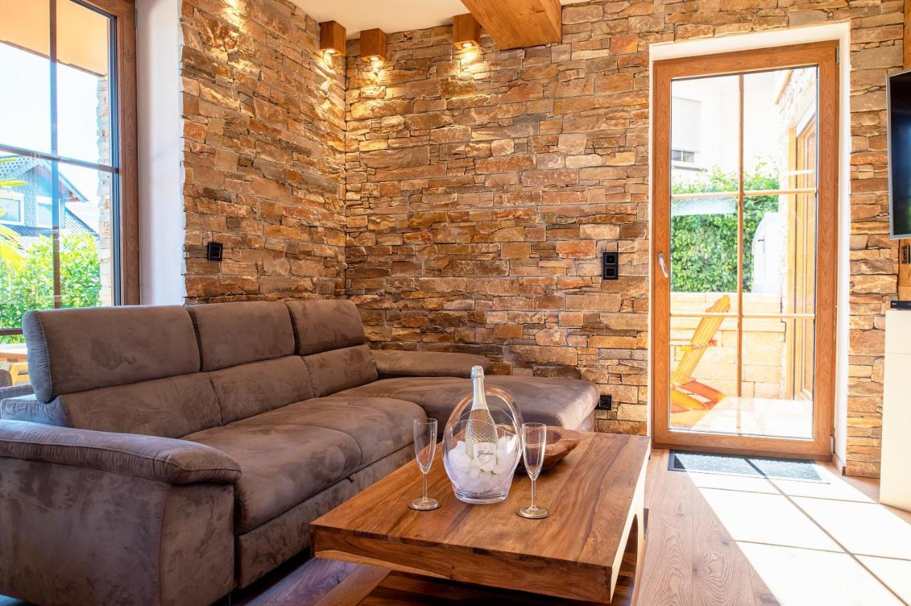 Ferienwohnung Chalet Seenähe Schalkenmehren Exterior foto